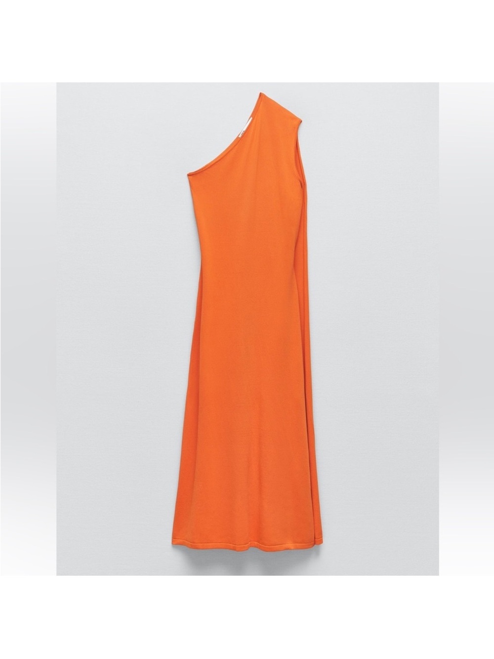 ZARA One Shoulder Cape Maxi Dress - Picture 15 of 16